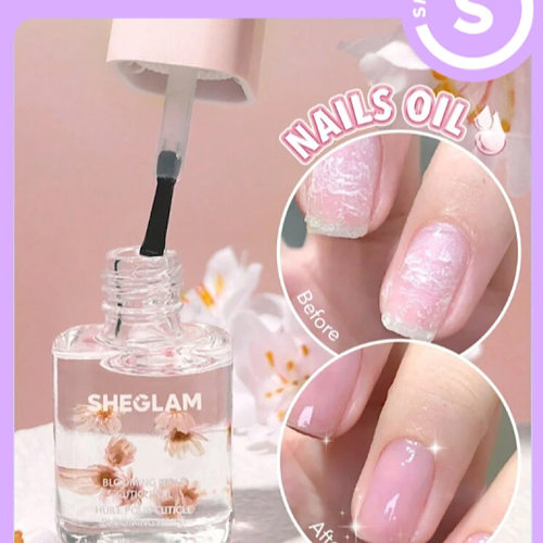 sheglam护甲油透明指甲护理