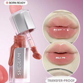 日本采购sheglam银管唇蜜 唇彩镜面水光细闪唇釉嘟嘟唇3.4ml