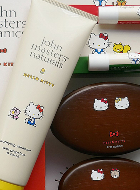 4.17发售 日本john masters organics约翰大师梳子联名HelloKitty