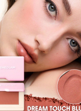 日本采购sheglam粉盖腮红 土豆泥慕斯丝绒珠光哑光调色盘好晕染4g