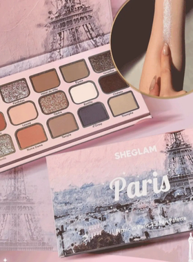 日本采购sheglam15色眼影 夏季新品眼部彩妆盘哑光珠光等多种质地