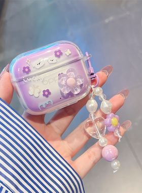 炫彩diy手作适用OPPOEncoAir4i蓝牙耳机保护套OPPOEncoR4透明软壳