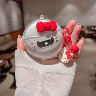 炫彩涂鸦diy手作适用蓝悦M79蓝牙耳机保护套纽曼M79透明佐伴M79