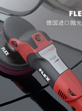 德国进口FLEX抛光机RO迷你同心机汽车美容漆面打磨80/125/150碳刷
