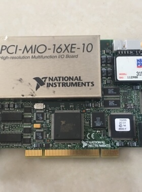 原装拆机 NI PCI-MIO-16XE-10 多功能数据采集卡