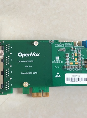 OPENVOX D430/D230/D130 D430 T1/E1/J1 PCI-E卡