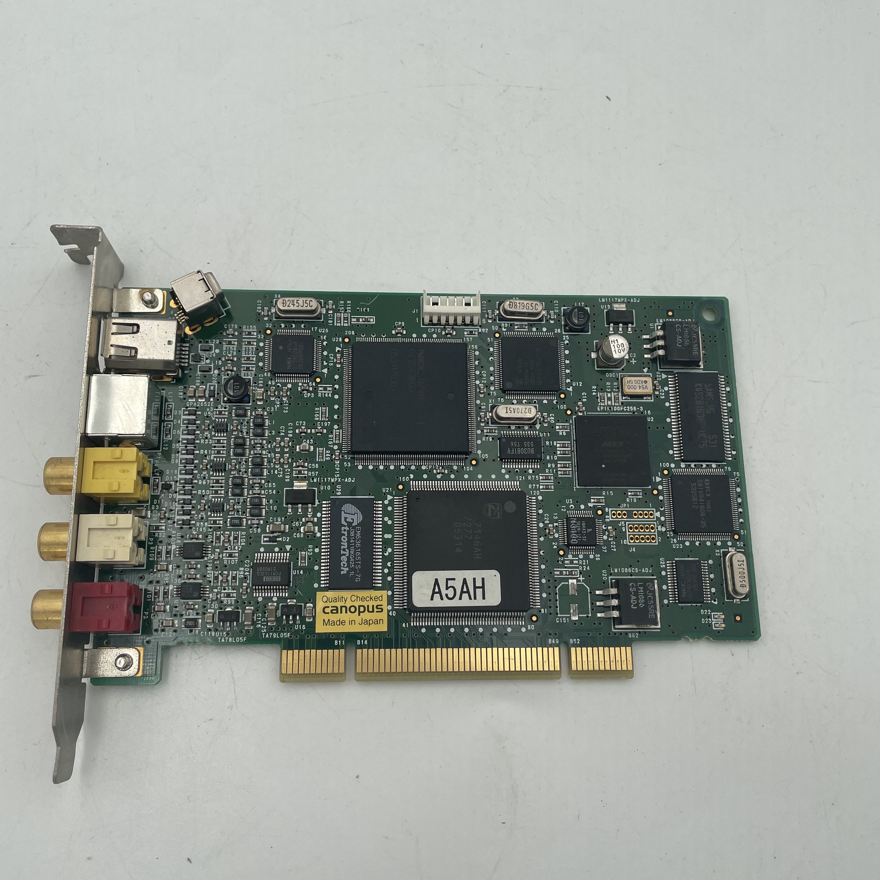 康能普视 canopus DVX-E1 DVStormXA(W)plus 专业非编采集卡