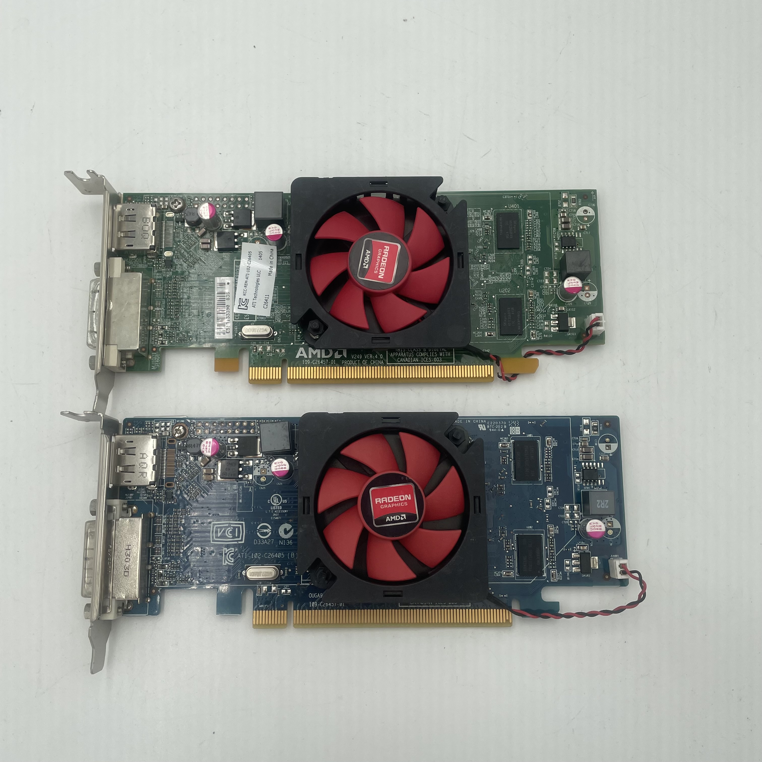 原装拆机AMD HD7470 1G台式机电脑独立显卡家用亮机办公2K刀卡DP