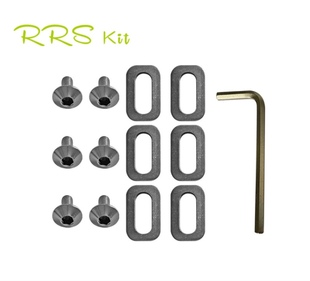 Rrskit公路自行车锁片螺丝look keo spd锁片修补件M5螺丝垫片