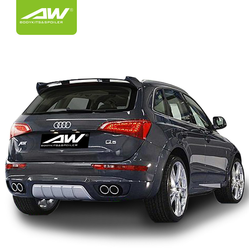 新老款奧迪Q5改裝包圍 q5后包圍 奧迪Q5改四出PU后唇排氣