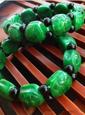 a货干青铁龙生长寿龟路路通手链