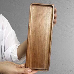 木制食品托盘相思木茶盘茶具托盘实木质长方形家用托盘装饰点心盘