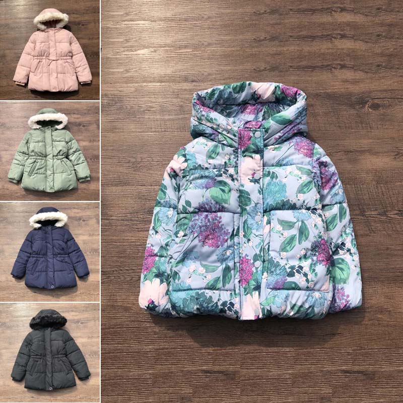 英国M/S女童冬季加厚棉衣