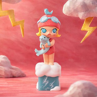 POPMART泡泡玛特MOLLY沿途的风景二十周年系列手办盲盒玩具礼物