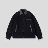 12盎司重工水洗纯棉工装牛仔夹克外套男装JK2502-P110，男装工装外套，电商D236-1（原A051-1）