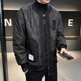 葫芦纹绗线棉服男装棒球服立领棉衣22067-P135，男装棉衣，电商D236-1（原A051-1）