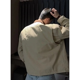美式工装巴恩风洗水纯棉夹克外套男JK2503-TP95，男装夹克，电商D236-1（原A051-1）