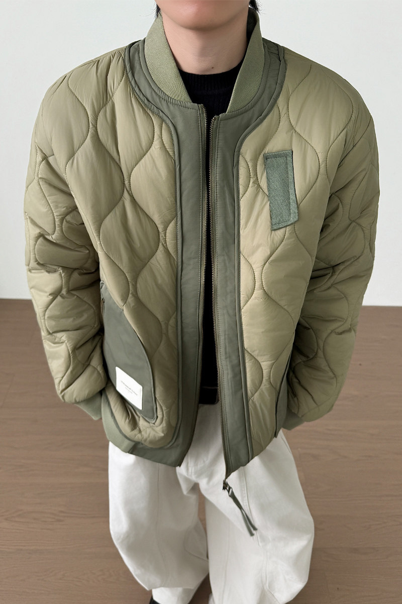 美式棒球领棉服男装二棉加厚夹克外套22067-P135,男装夹克,电商D236-1（原A051-1）