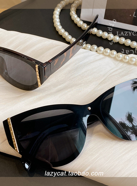 轻奢风墨镜高级感豹纹