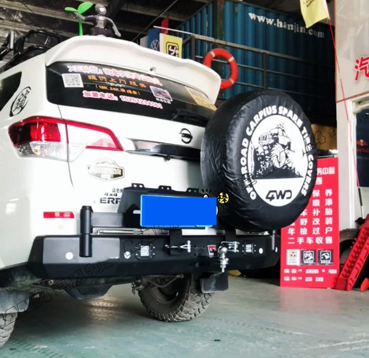 适用于途达后杠防撞杠保险杠防护