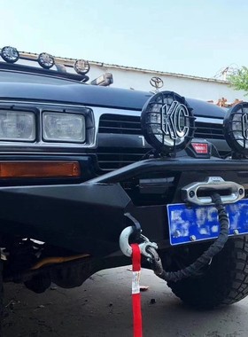 适用于丰田陆巡LC80前杠越野改装保险杠防撞杠防护栏前杠