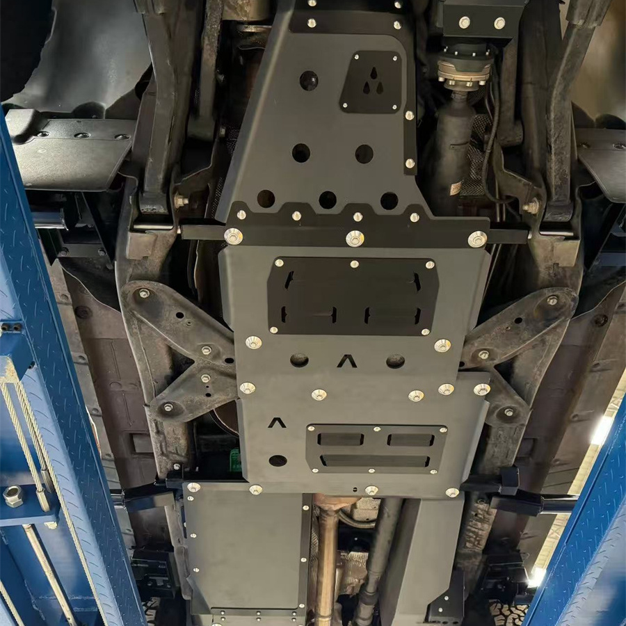 适用于英力士掷弹兵改装车底防护底盘分动箱发动机护板