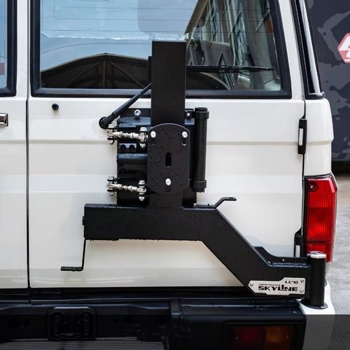 适用于丰田LC7系越野改装备胎架LC71 LC76 LC78改装备胎架