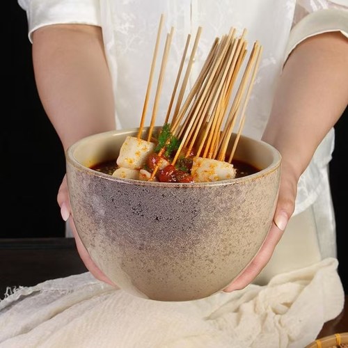 冷锅串串大碗火锅店调料台盆