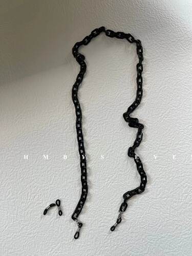 亚克力简约复古时尚眼镜链树脂