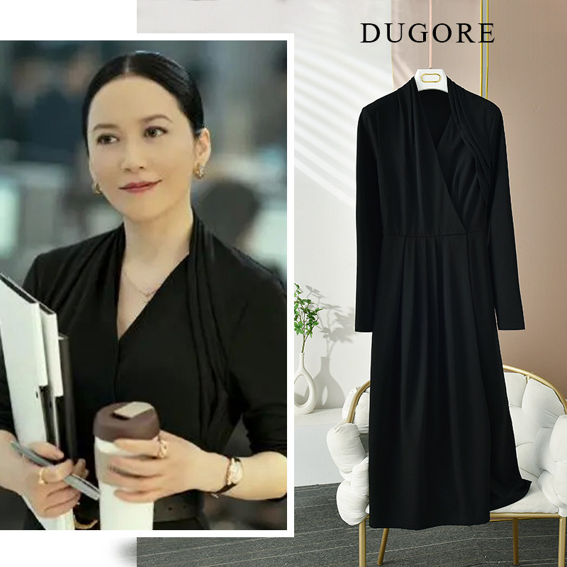 玫瑰之战令仪俞飞鸿同款连衣裙