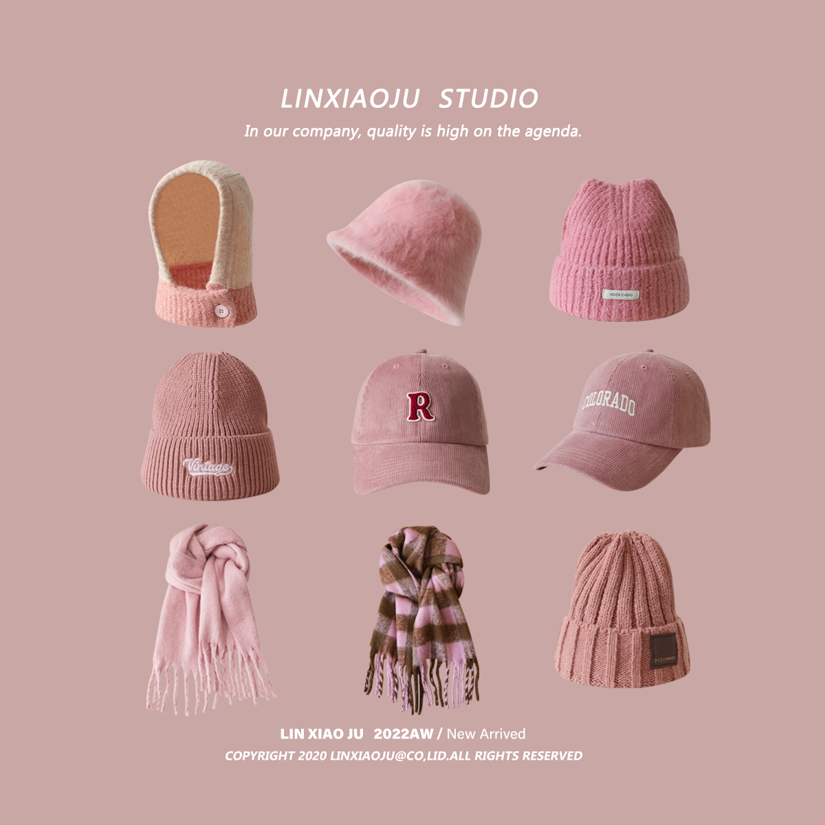 林小橘韩版百搭棒球帽渔夫帽