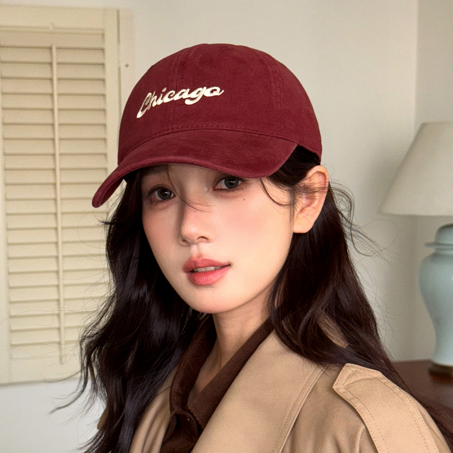 林小橘简约百搭软顶棒球帽显脸小