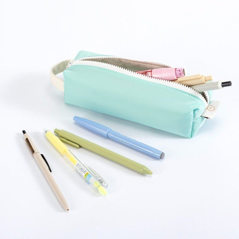 小清新笔袋奶油小方柔软抗摔收纳笔袋轻便简约可爱日系文具盒学生