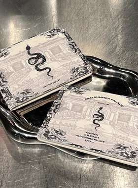 [圆明园御蛇]宫廷暗黑酷炫驾驶证套轻奢卡包机动车驾照行驶证保护