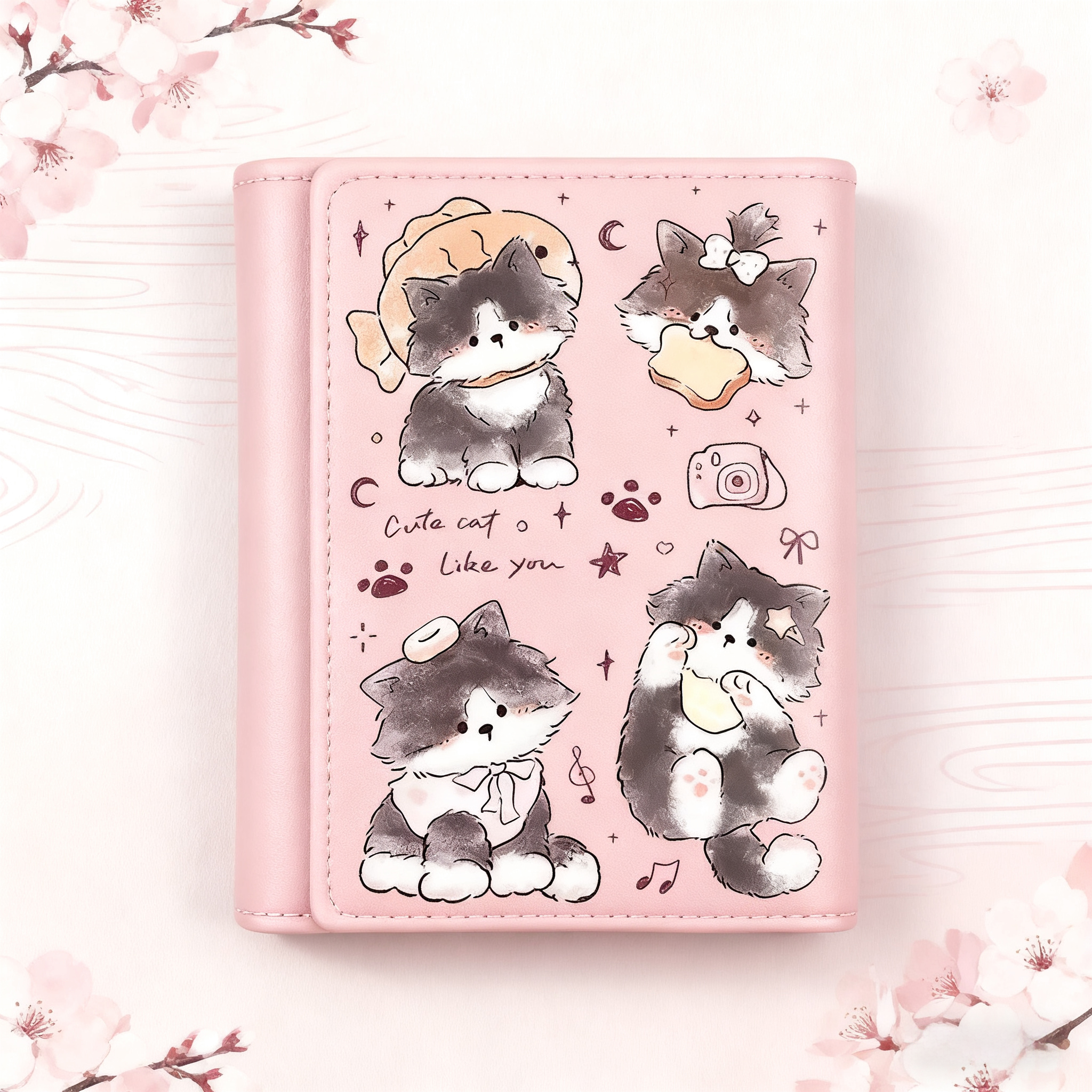 日风小猫钱包女小巧卡包大容量儿童学生零钱包高颜值小众收纳包女,箱包皮具/热销女包/男包,钱包,淘宝优惠券,粉丝福利购,淘宝优惠卷
