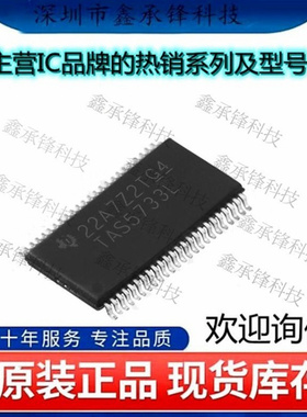 不忘初心 原装正品 TAS5733LDCAR 丝印TAS5733L TAS5733 TSSOP-48