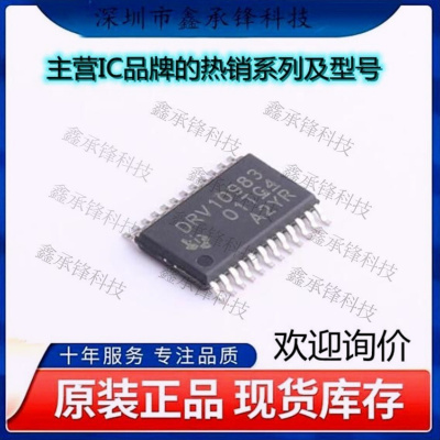 不忘初心 原装正品DRV10983PWPR DRV10983 HTSSOP-24电机驱动芯片