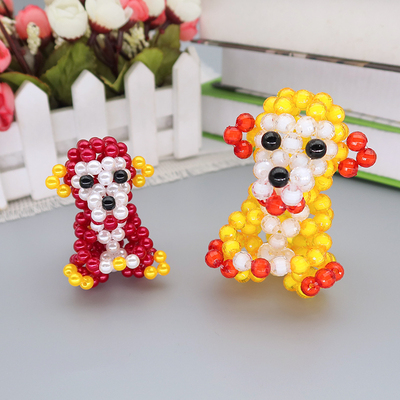 十二生肖猴子串珠动物猴年笑脸猴