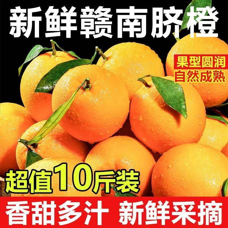 正宗赣南脐橙10斤装新鲜水果果园现摘孕妇手剥鲜橙榨汁冬季礼盒