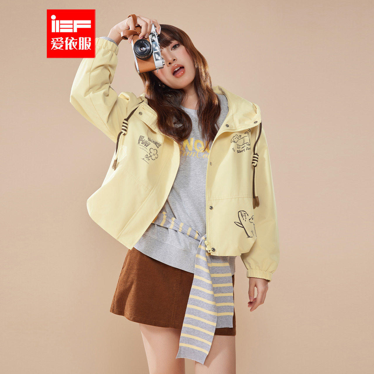 IEF/爱依服2025秋季新款韩版时尚