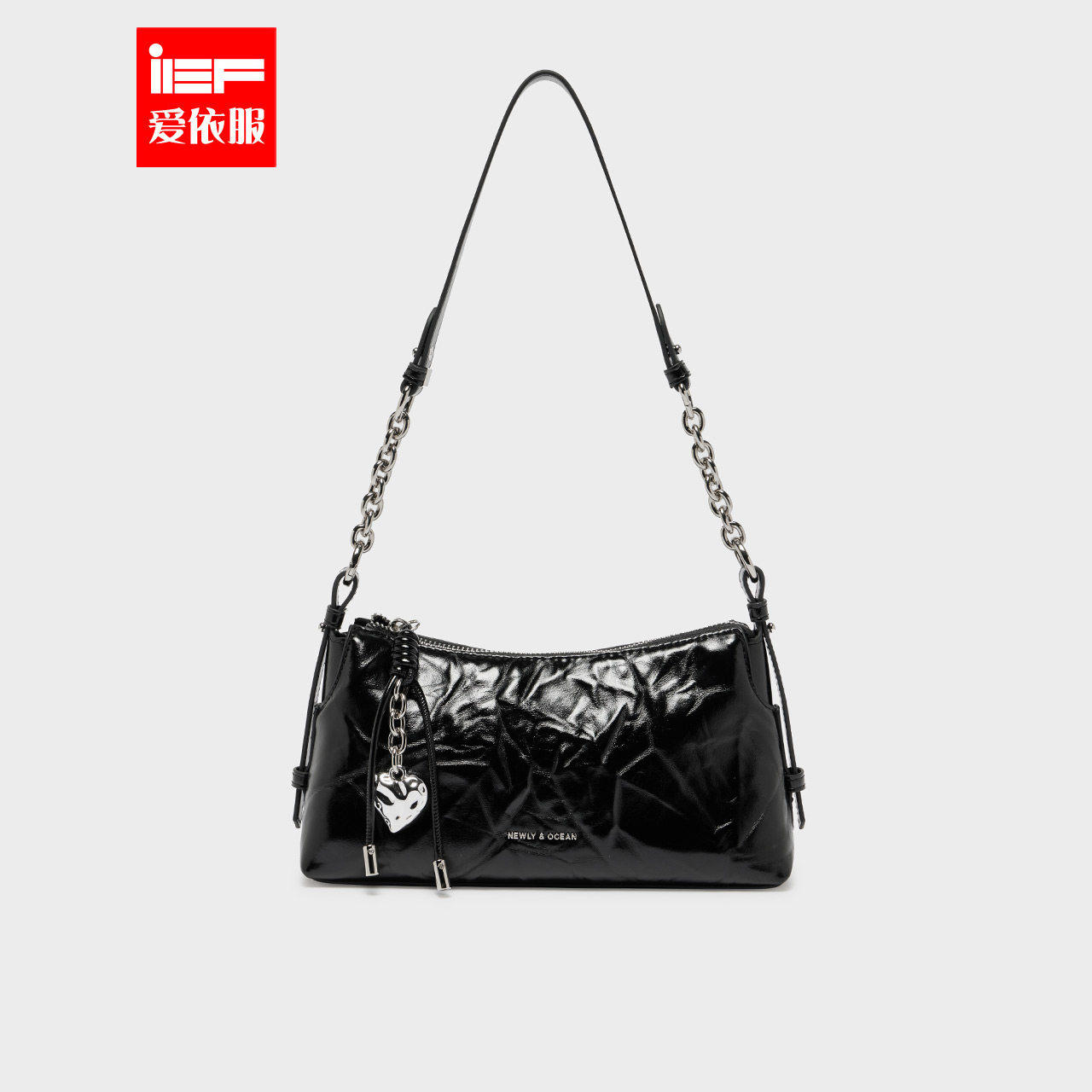 IEF/爱依服2025秋季新款百搭时尚复古辣妹精致气质单肩中号腋下包,箱包皮具/热销女包/男包,腋下包,淘宝优惠券,粉丝福利购,淘宝优惠卷