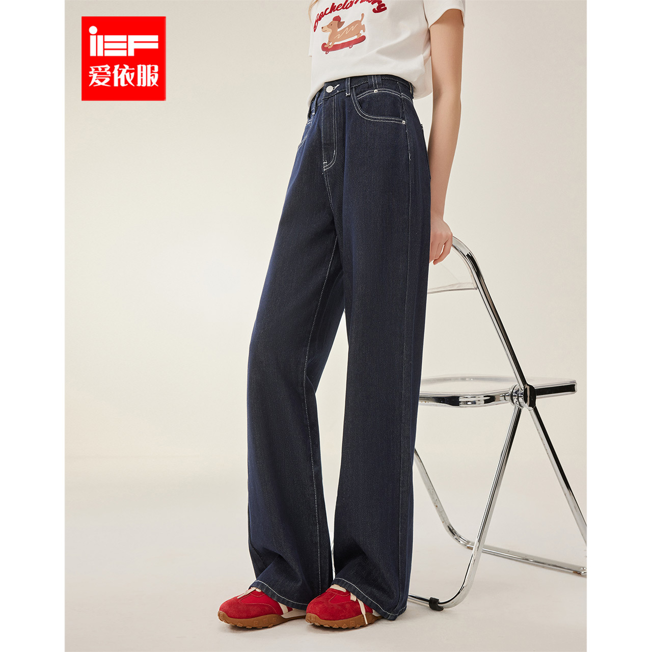 IEF/爱依服裤子2025春季新款港式