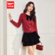 IEF 甜美气质感通勤上下套裙 法式 爱依服一整套穿搭2025冬季 新款