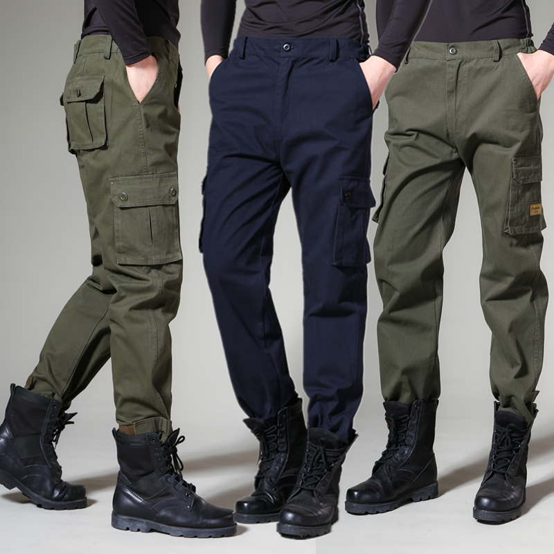 工作裤男纯棉劳保耐磨电焊防烫焊工汽修工地干活工装裤工作服裤子