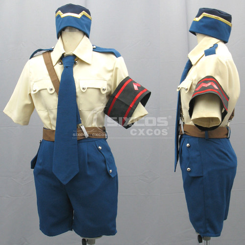 新机动战记高达W-无尽的华尔兹 COS服装定做 Military uniform