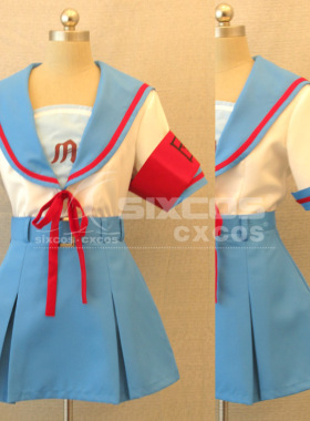 小凉宫春日的忧郁 凉宫春日 北高校 COS服装定做 Haruhi Suzumiya