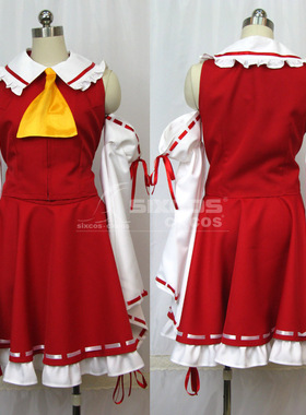 东方Project-博丽灵梦COS服装定做 Reimu Hakurei博麗霊夢Costume