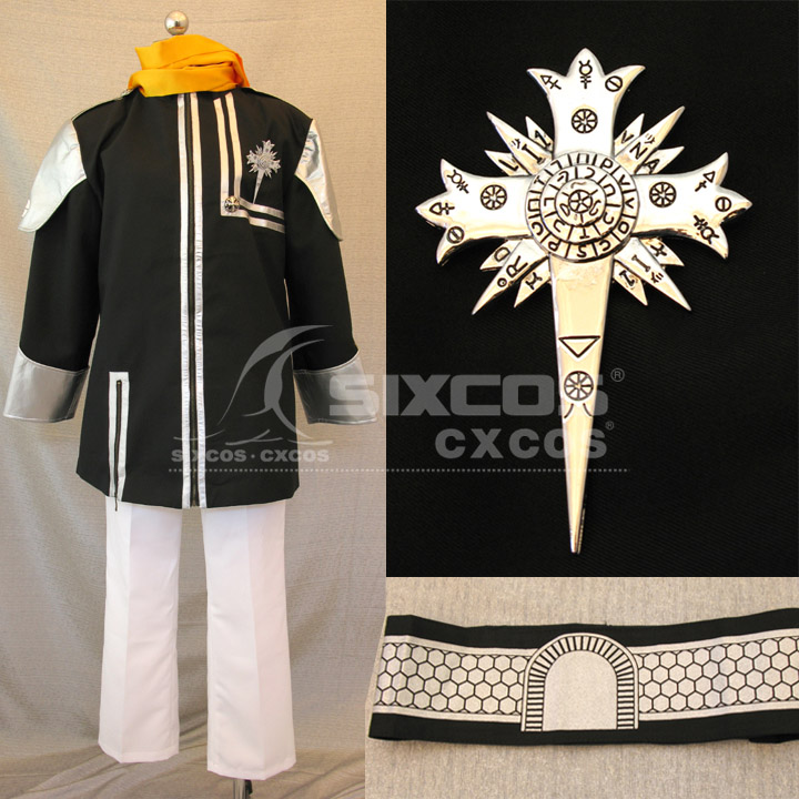 驱魔少年/格雷少年拉比 COS服装定做 Lavi Cosplay Costume