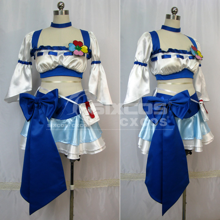FRESH光之美少女 苍乃美希/蓝莓天使  COSPLAY服定做 Cure Berry