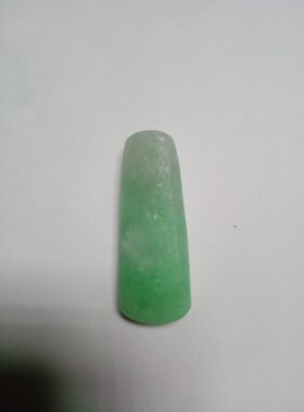缅甸A货天然翡翠玉绿福瓜吊坠 新鲜出炉毛货手串
